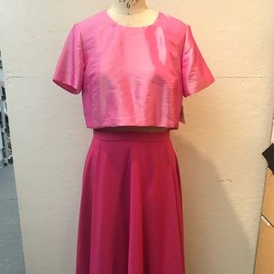 Fame & Partners Two Tone Dress